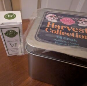 Scentsy Harvest Collection Oil Set with Eucalyptus Lavender Mint Essential Oils
